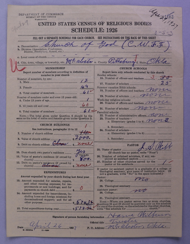 Scan of Church of the Living God, Christian Workers for Fellowship: 102