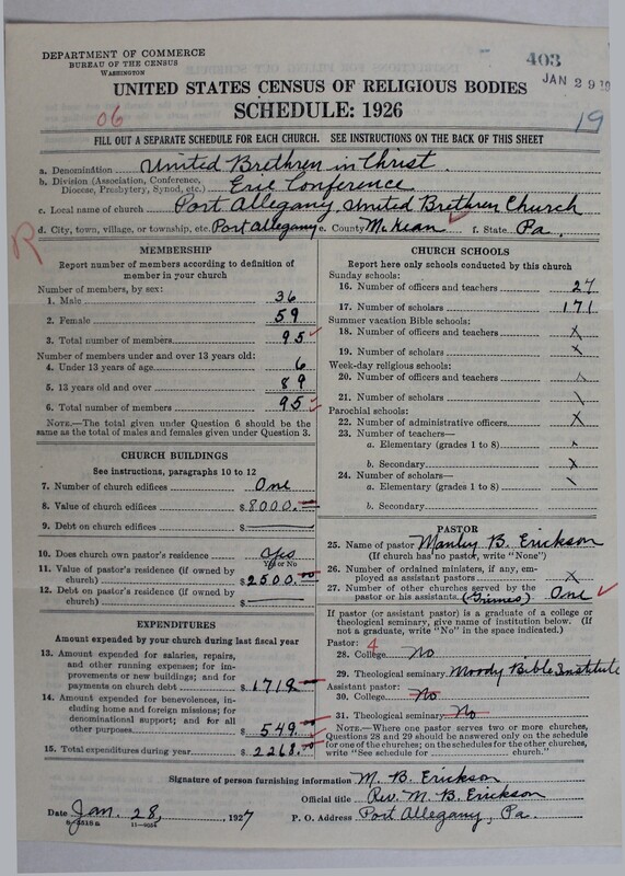 Scan of Church of the United Brethren in Christ: 403