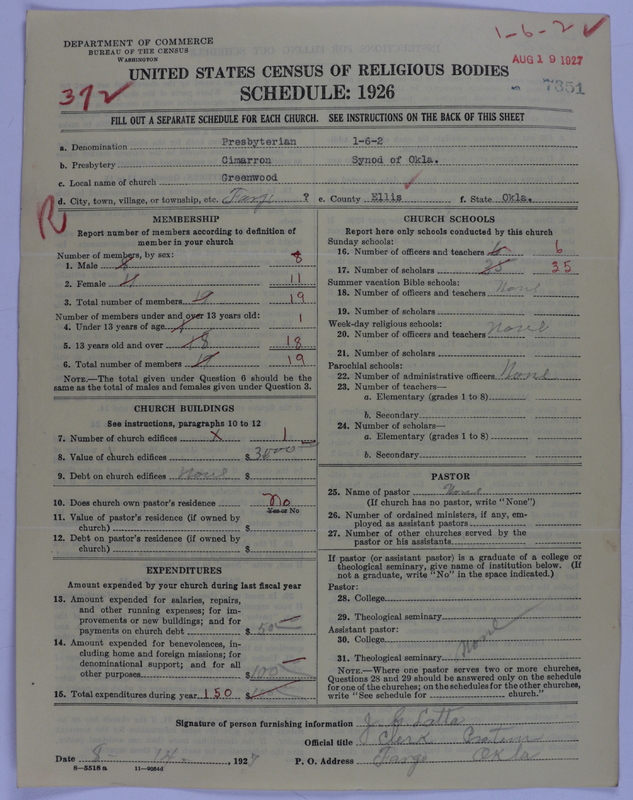 Scan of Presbyterian Church in the United States of America: 7351