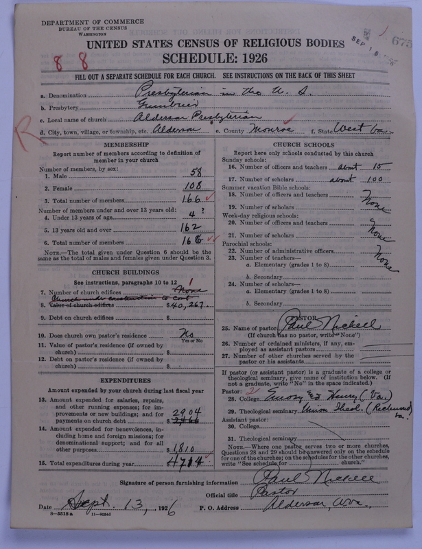 Scan of Presbyterian Church in the United States: 675