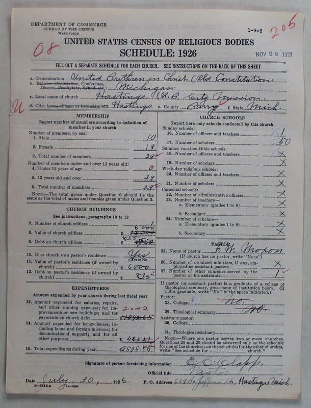 Scan of Church of the United Brethren in Christ (Old Constitution): 205