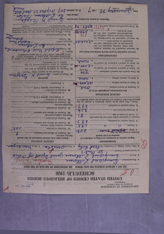 Scan of Synod of the Reformed Presbyterian Church of North America: 377