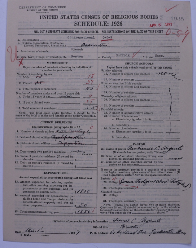 Scan of Congregational Churches: 1035