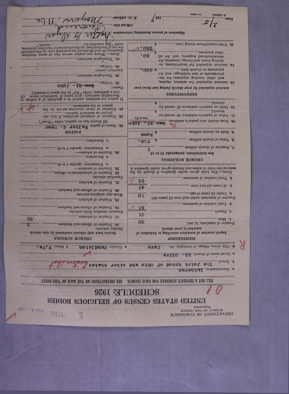 Scan of Synod of the Reformed Presbyterian Church of North America: 736
