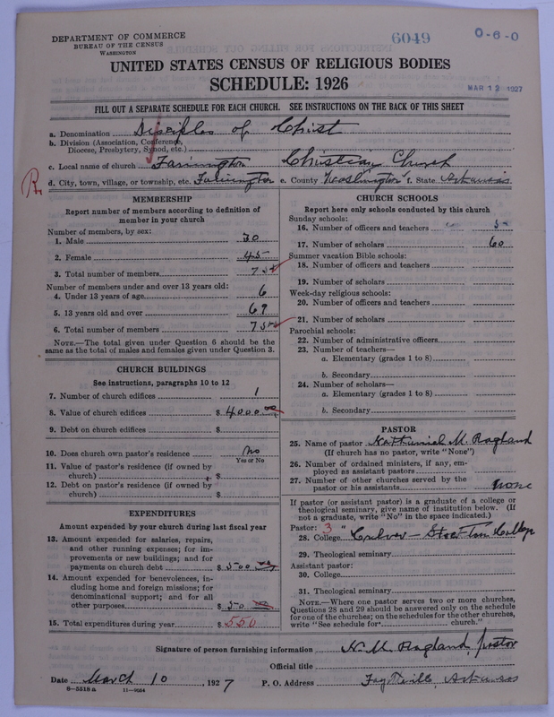 Scan of Disciples of Christ: 6049