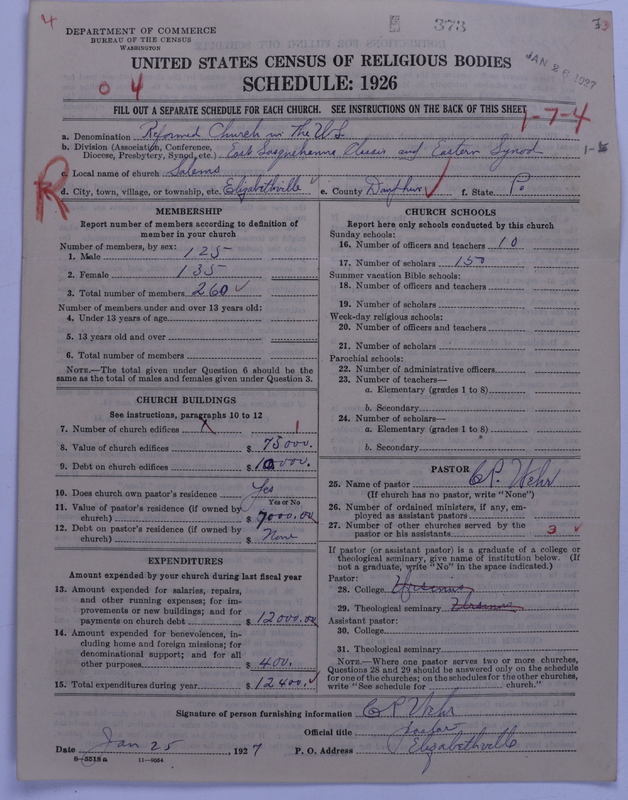 Scan of Reformed Church in the United States: 372
