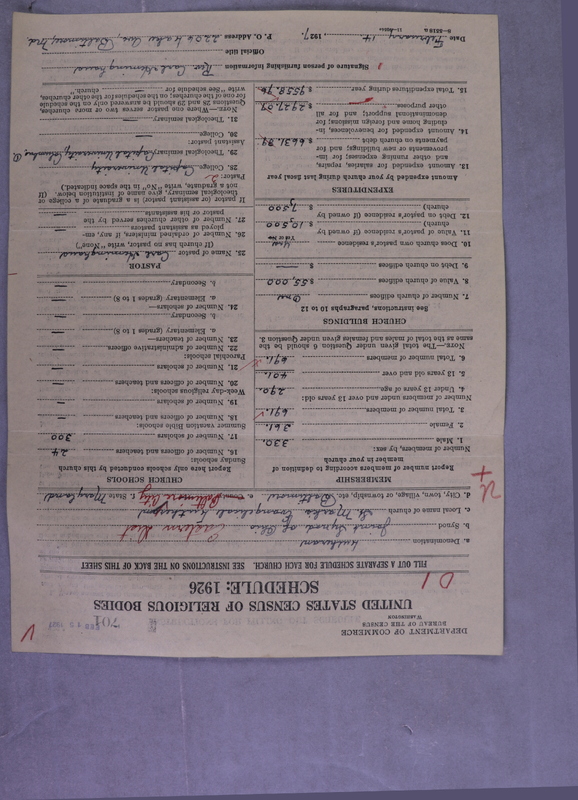 Scan of Synod of the Reformed Presbyterian Church of North America: 701