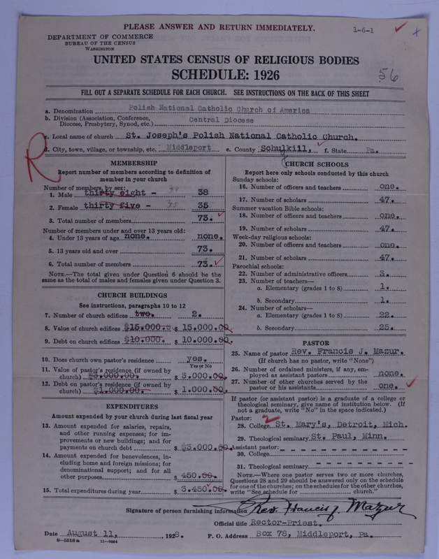 Scan of Polish National Catholic Church of America: 56