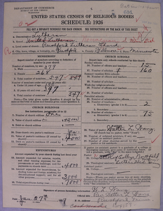 Scan of Norwegian Lutheran Church of America: 651