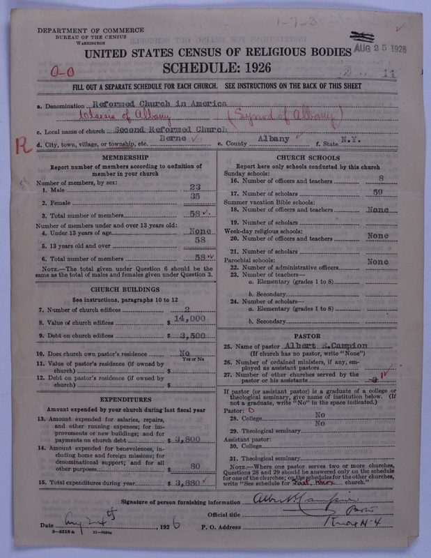 Scan of Reformed Church in America: 11