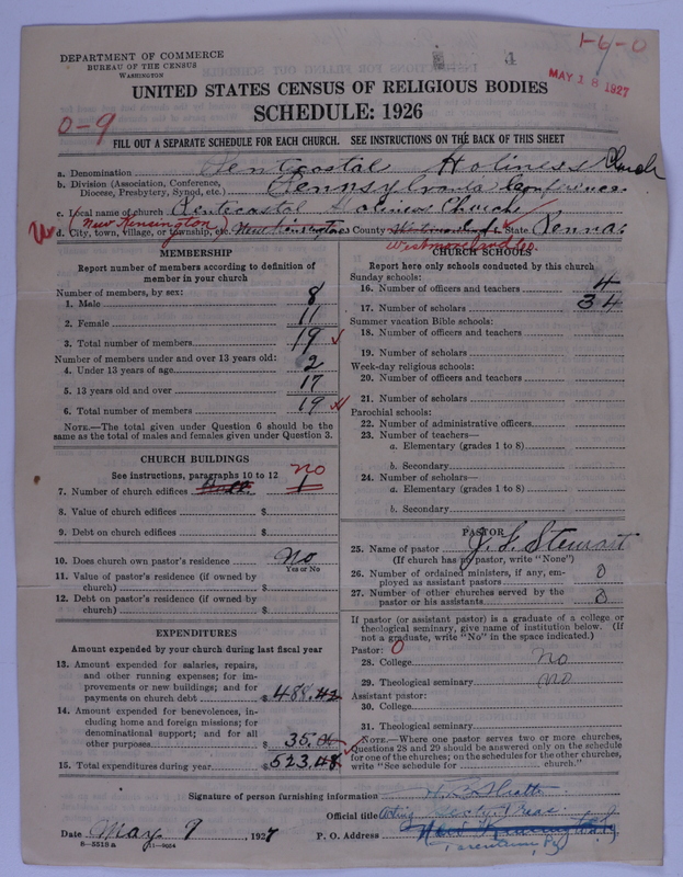 Scan of Pentecostal Holiness Church: 4