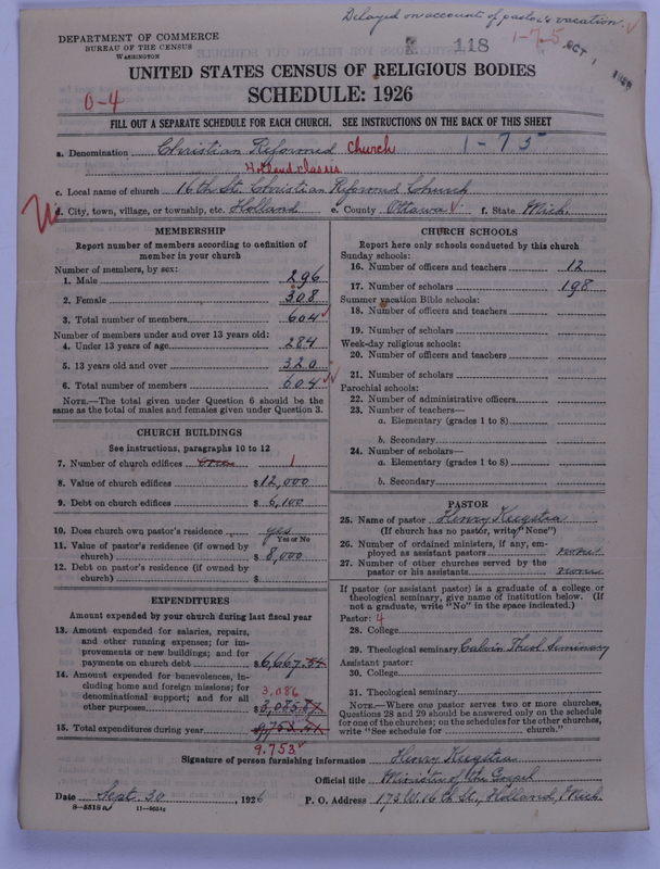 Scan of Christian Reformed Church: 118