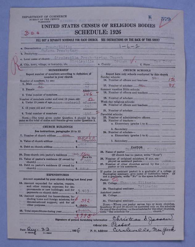 Scan of Presbyterian Church in the United States of America: 579