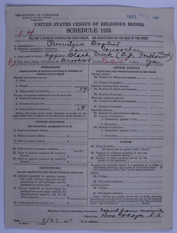 Scan of Primitive Baptists: 963