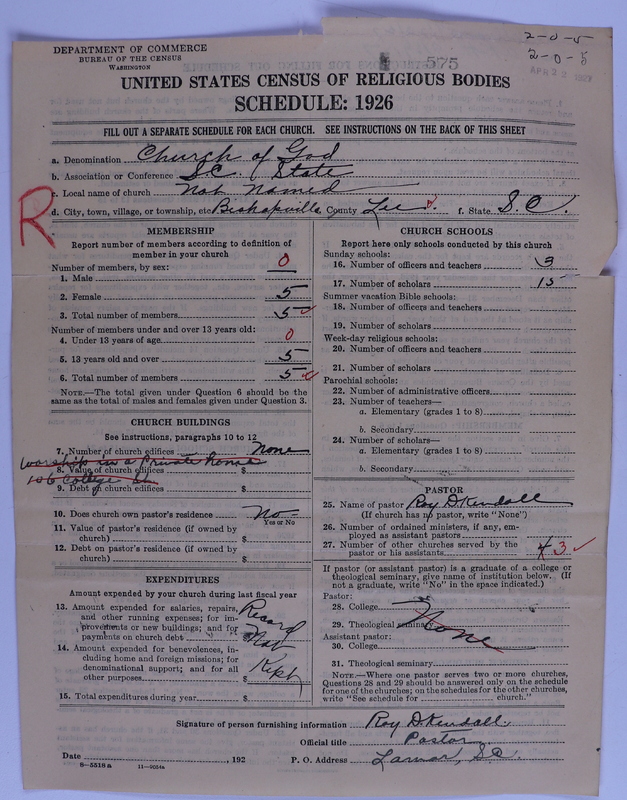 Scan of Church of God (Headquarters, Anderson, Ind.): 575