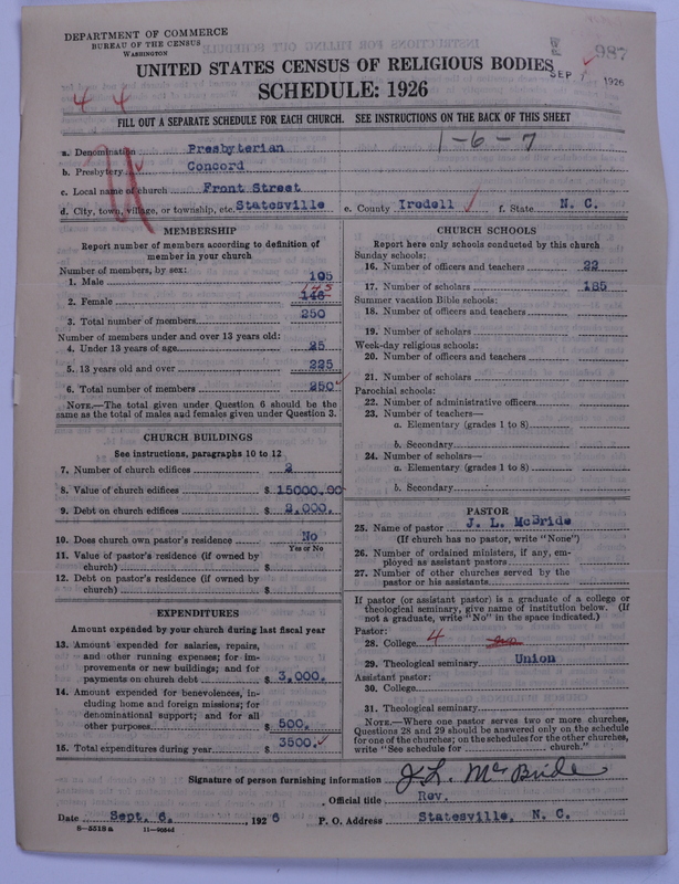Scan of Presbyterian Church in the United States: 987
