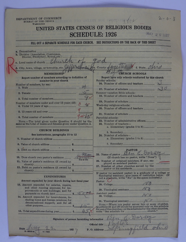 Scan of Church of God (Headquarters, Anderson, Ind.): 110