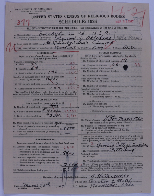 Scan of Presbyterian Church in the United States of America: 7369