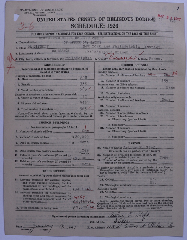 Scan of Reorganized Church of Jesus Christ of Latter Day Saints: 42
