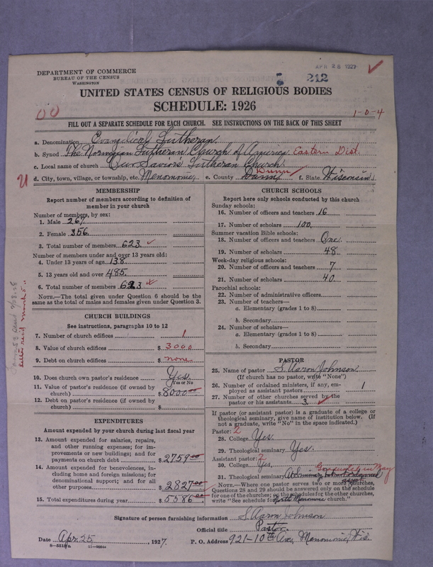Scan of Norwegian Lutheran Church of America: 212