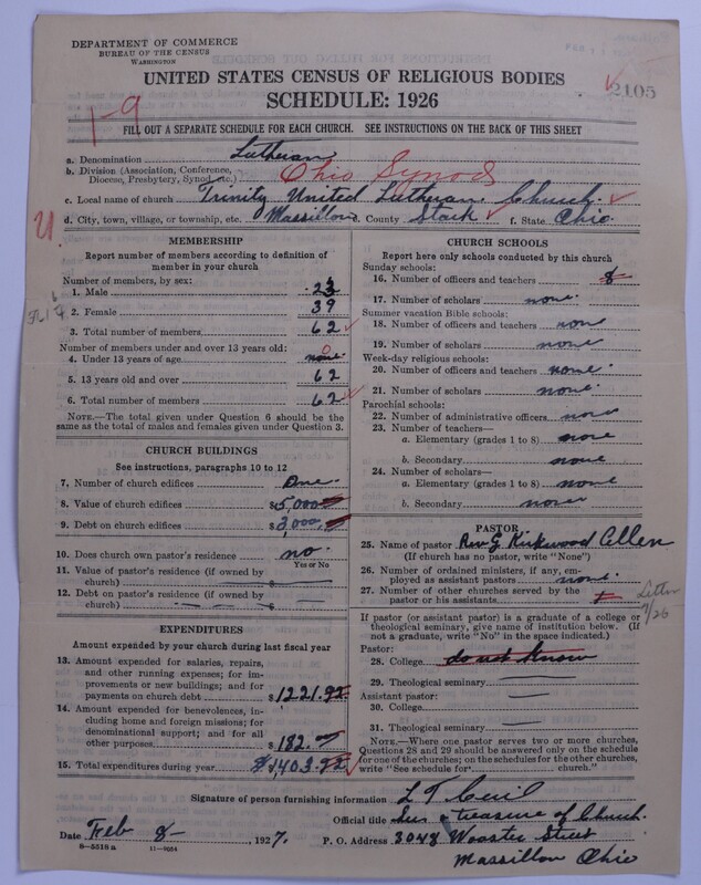 Scan of United Lutheran Church in America: 2105