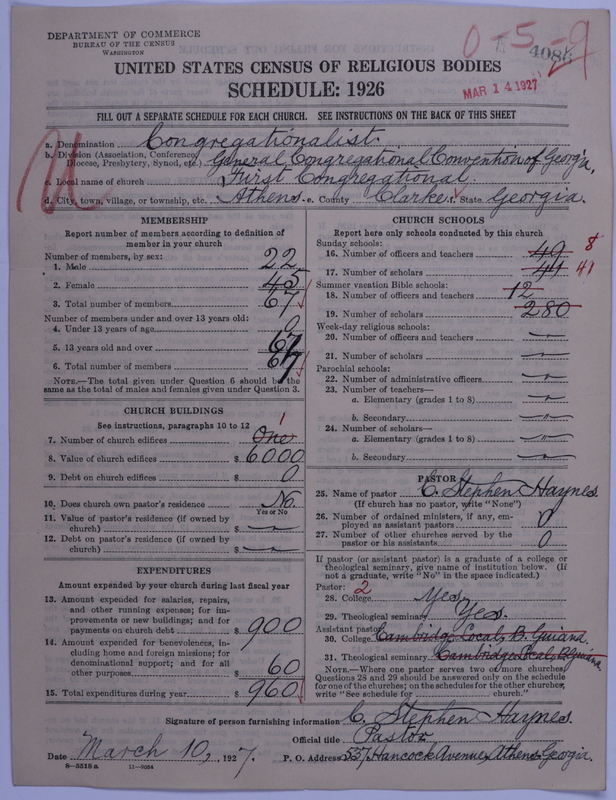 Scan of Congregational Churches: 4086