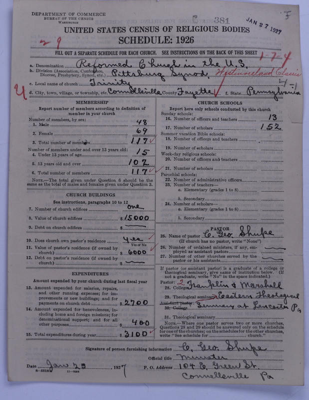 Scan of Reformed Church in the United States: 381