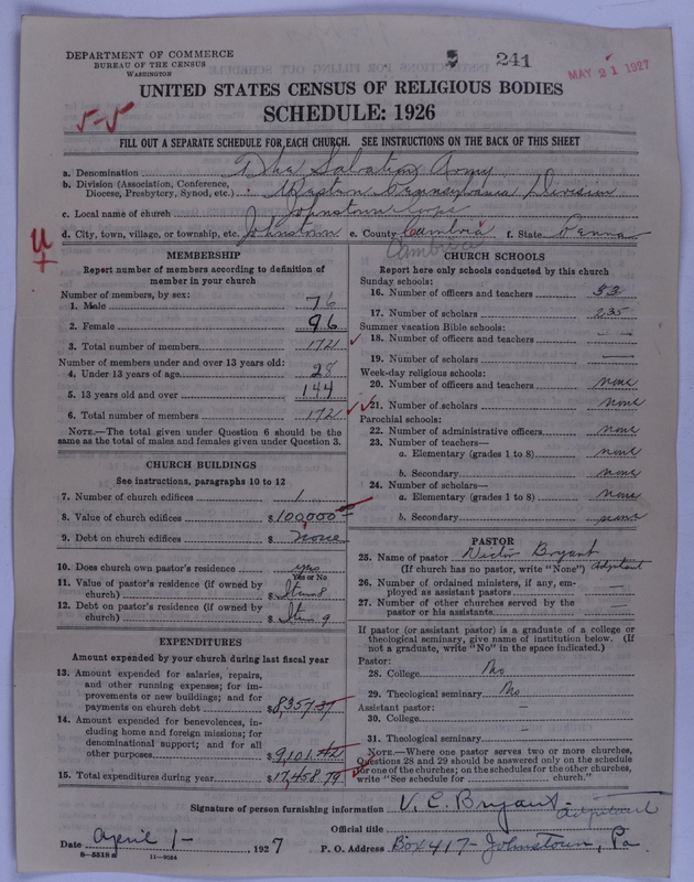 Scan of Salvation Army: 241