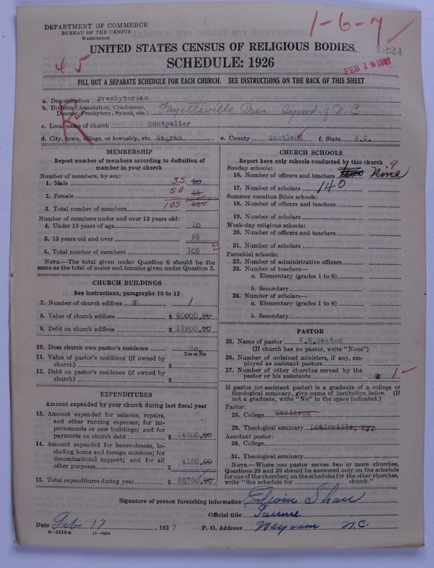 Scan of Presbyterian Church in the United States: 1224
