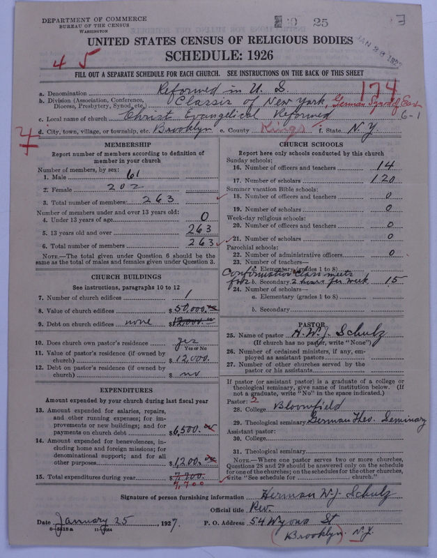 Scan of Reformed Church in the United States: 25
