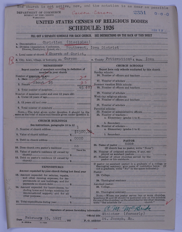 Scan of Disciples of Christ: 2351