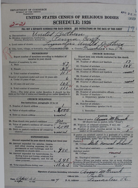 Scan of Church of the United Brethren in Christ: 269