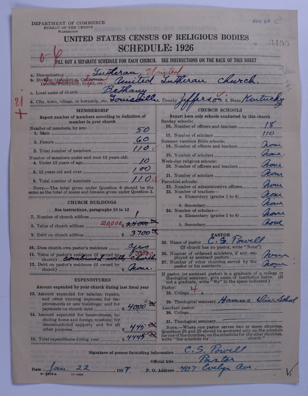 Scan of United Lutheran Church in America: 3455