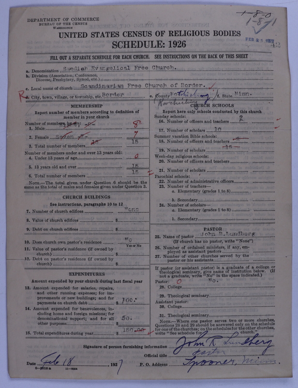 Scan of Swedish Evangelical Free Church of the United States of America: 42