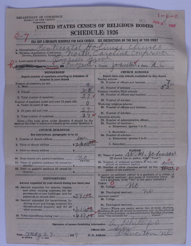 Scan of Pentecostal Holiness Church: 85