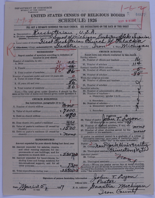 Scan of Presbyterian Church in the United States of America: 4027