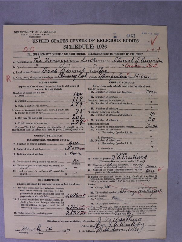 Scan of Norwegian Lutheran Church of America: 403