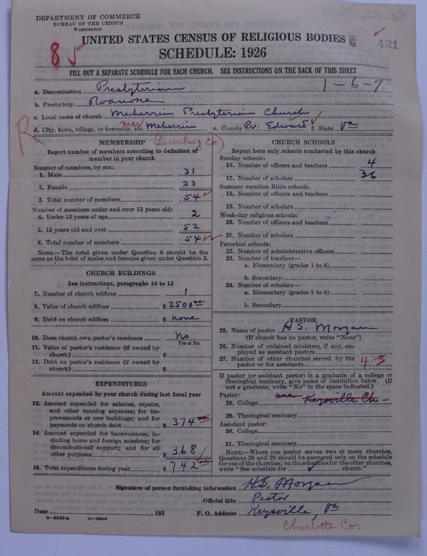 Scan of Presbyterian Church in the United States: 421