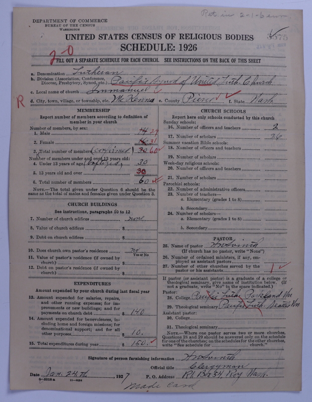Scan of United Lutheran Church in America: 3575