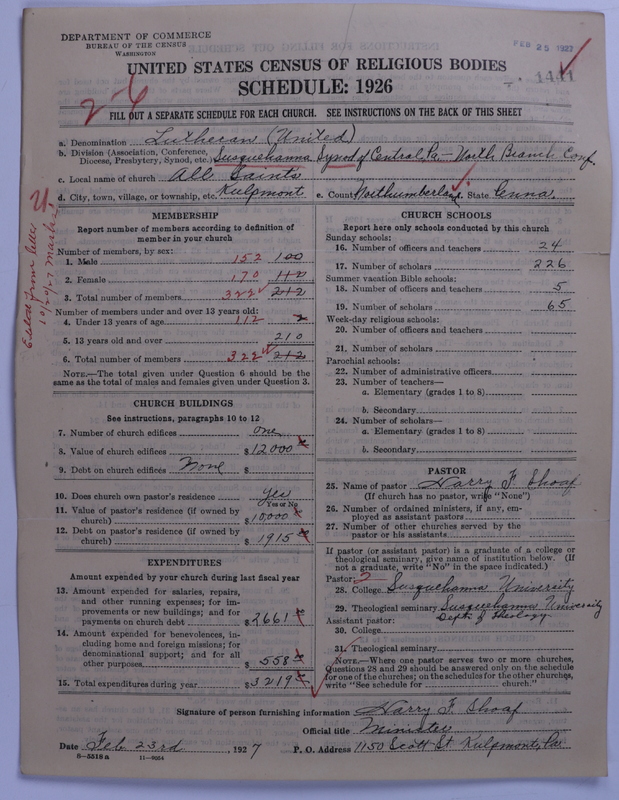 Scan of United Lutheran Church in America: 1441