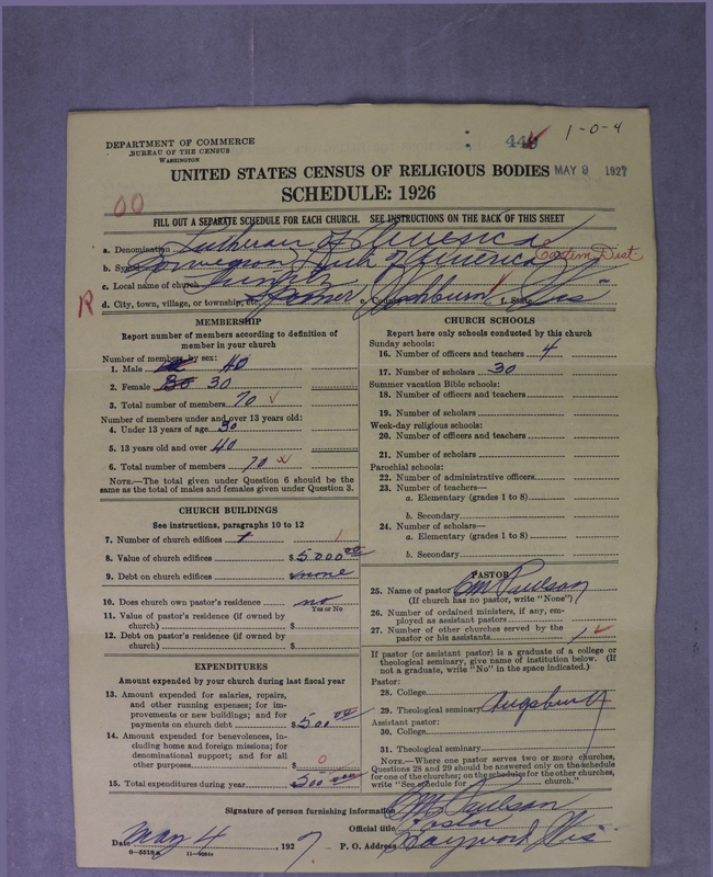 Scan of Norwegian Lutheran Church of America: 449