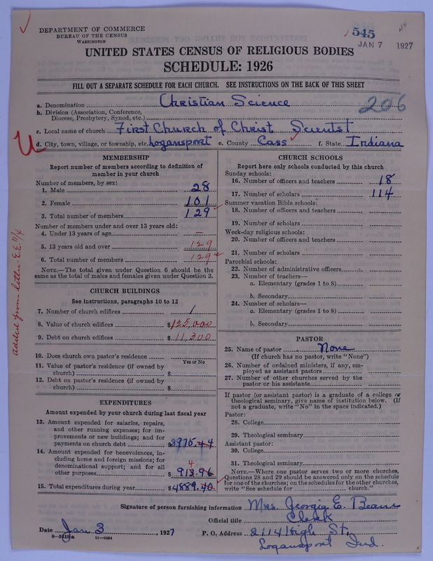 Scan of Church of Christ, Scientist: 545
