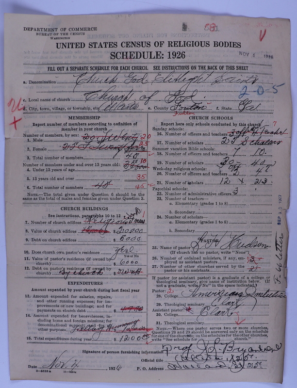 Scan of Church of God (Headquarters, Anderson, Ind.): 581