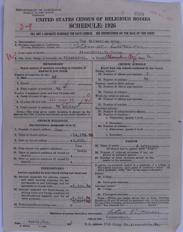 Scan of Salvation Army: 695