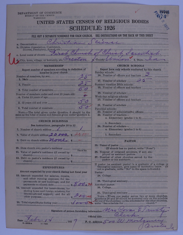 Scan of Church of Christ, Scientist: 674