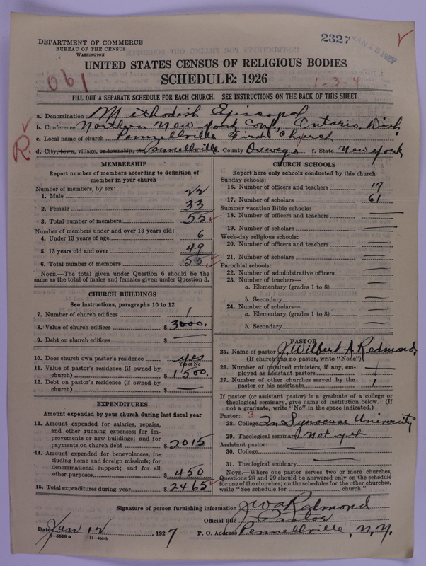 Scan of Methodist Episcopal Church: 2327
