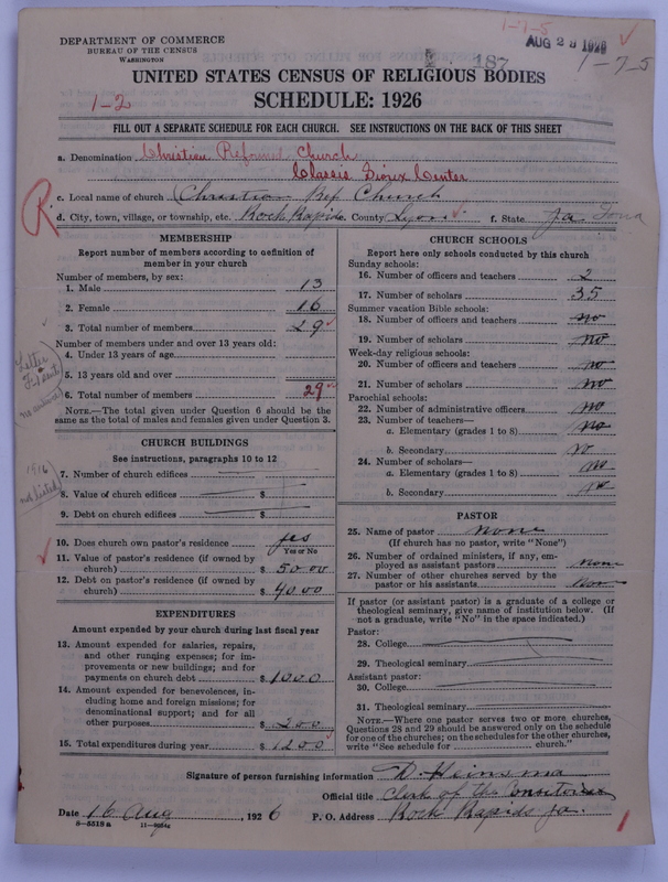 Scan of Christian Reformed Church: 187
