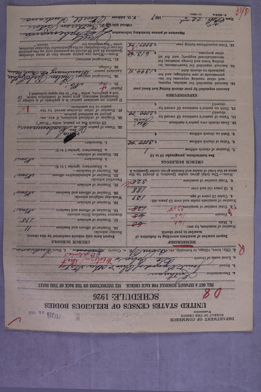 Scan of Synod of the Reformed Presbyterian Church of North America: 308