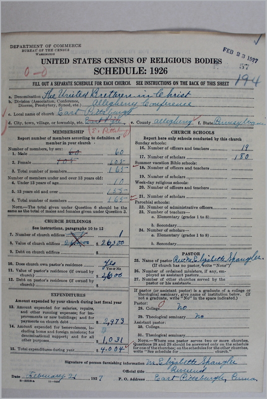 Scan of Church of the United Brethren in Christ: 57