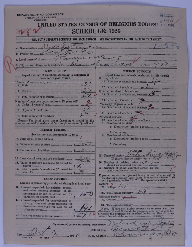 Scan of Presbyterian Church in the United States of America: 8176